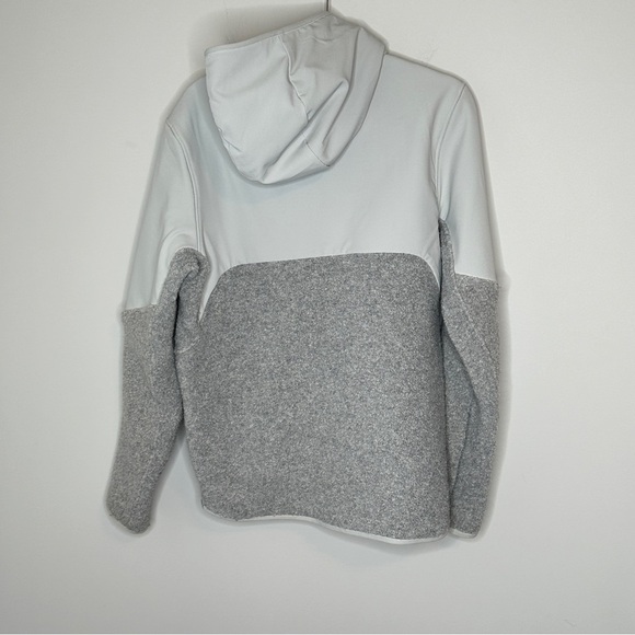 Lululemon Tundra Trek Wool Full Zip Hooded Sweater Jacket Sherpa Medium Gorpcore - Picture 6 of 16